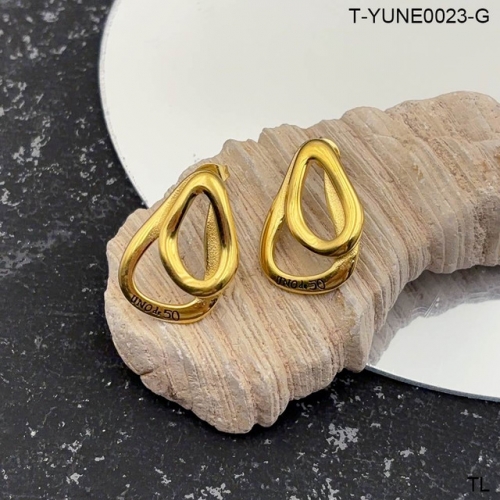 Stainless Steel Uno de *50 Earrings-SN241118-T-YUNE0023-G-16.8