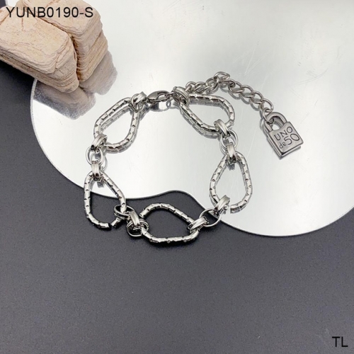 Stainless Steel Uno de *50 Bracelet-SN241122-YUNB0190-S-12.2