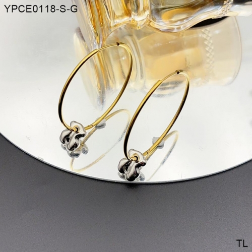 Stainless Steel TOU*S Earrings-SN241127-YPCE0118-S-G-14.5