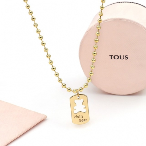 Stainless Steel TOU*S Necklace-SN241128-P11BYEE (2)