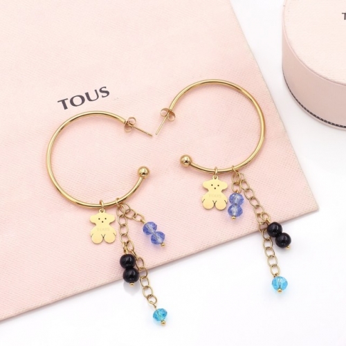 Stainless Steel TOU*S Earrings-SN241128-P12IUYG