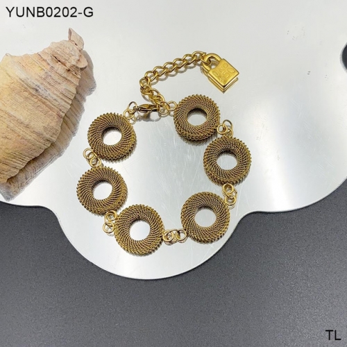 Stainless Steel Uno de *50 Bracelet-SN241127-YUNB0202-G-19.2