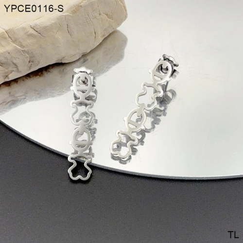 Stainless Steel TOU*S Earrings-SN241127-YPCE0116-S-9.6