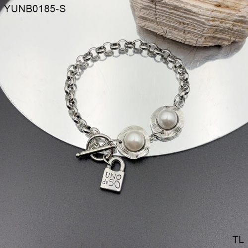 Stainless Steel Uno de *50 Bracelet-SN241127-YUNB0185-S-12.4