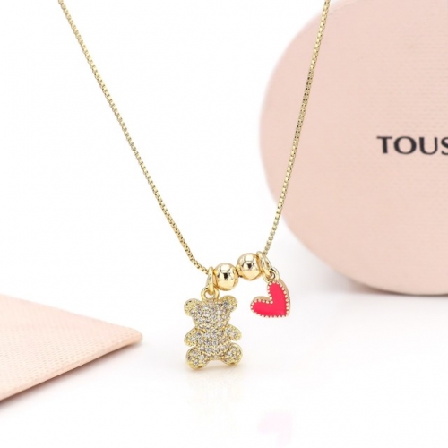 Stainless Steel TOU*S Necklace-SN241128-P12TTZA