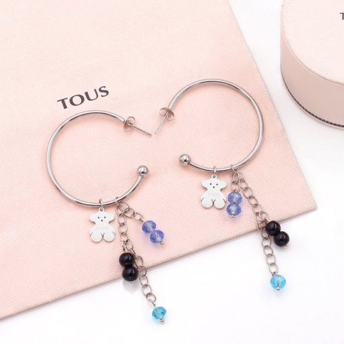 Stainless Steel TOU*S Earrings-SN241128-P10IOLK