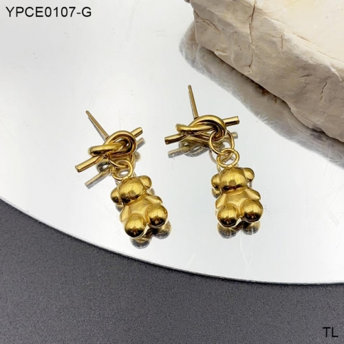 Stainless Steel TOU*S Earrings-SN241127-YPCE0107-G-12.4