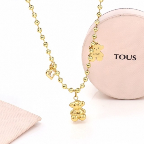 Stainless Steel TOU*S Necklace-SN241128-P12BHVH (2)