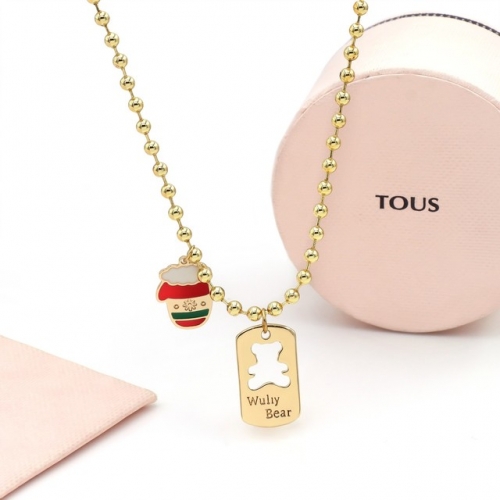 Stainless Steel TOU*S Necklace-SN241128-P14VIOL (3)