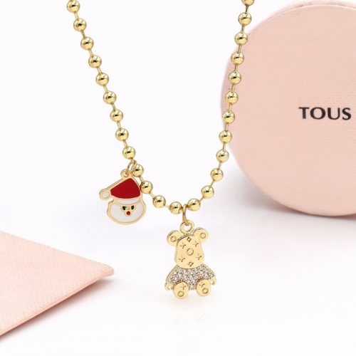 Stainless Steel TOU*S Necklace-SN241128-P14VIOL (2)