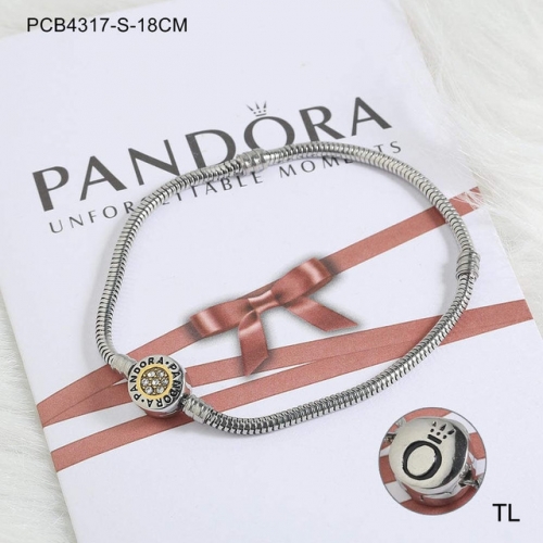 Stainless Steel Pandor*a Bracelet-SN241127-PCStainless Steel Pandor*a Bracelet-SN241127-PCB4317-S-18CM-16.2