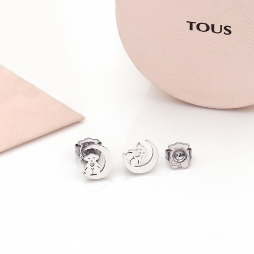 Stainless Steel TOU*S Earrings-SN241128-P6NOII