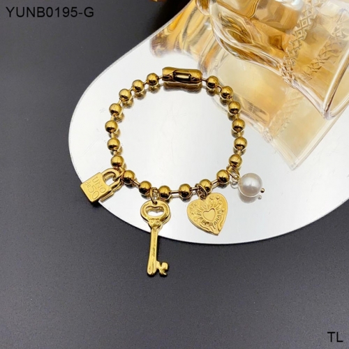 Stainless Steel Uno de *50 Bracelet-SN241127-YUNB0195-G-14