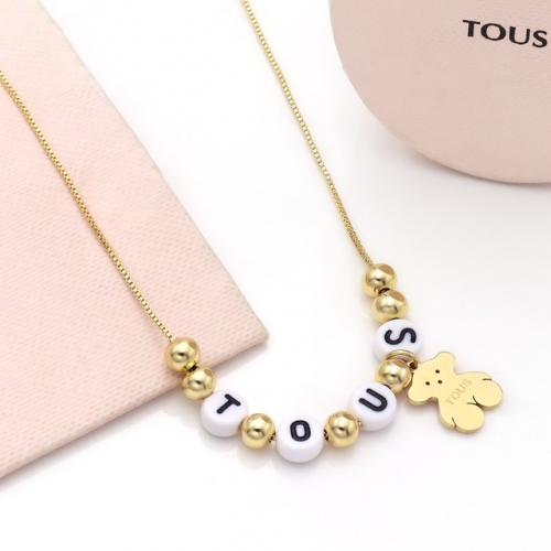 Stainless Steel TOU*S Necklace-SN241128-P11GRTY (2)