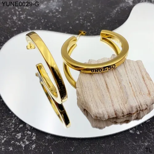 Stainless Steel UNO DE*50 Earrings-SN250417-YUNE0029-G-16.1