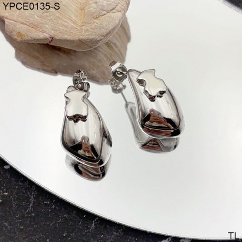 Stainless Steel Tou*s Earrings-SN250417-YPCE0135-S-12.4