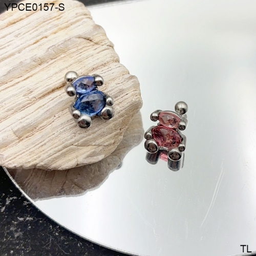 Stainless Steel Tou*s Earrings-SN250417-YPCE0157-S-12.4