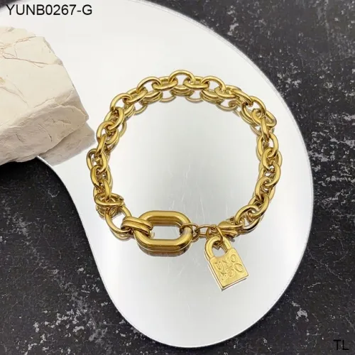 Stainless Steel UNO DE*50 Bracelet-SN250417-YUNB0267-G-14