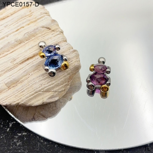 Stainless Steel Tou*s Earrings-SN250417-YPCE0157-D-13.4
