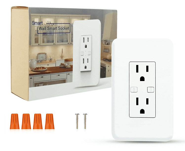 KS-604 US 120 Style Smart Duplex Receptacle Wifi Remote Outlet,US Remote  Outlet