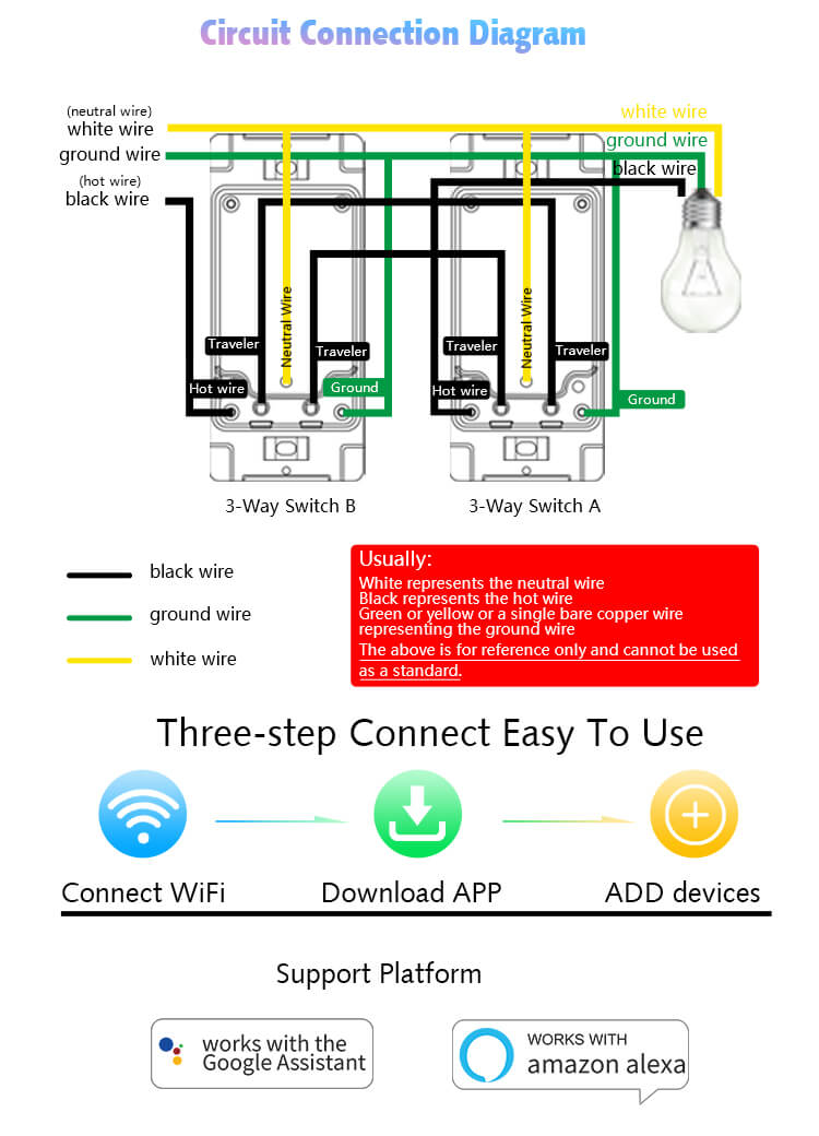 Basic 3 Way Switch Wiring Belkin Official Support Supported