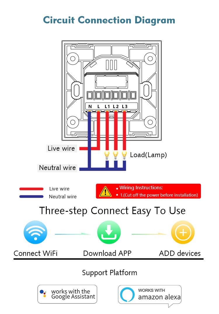 zigbee remote switch wiring