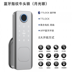 Security Digital Electric Electronic Handle Digital Tuya Locks Cerraduras Inteligentes Con Wifi Keys Fingerprint Door PTTLOCK BlueTooth lock