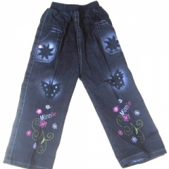 GIRLS EMBROIDED JEANS