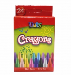 CRAYONS 24PCS TO PK