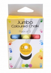 JUMBO COLS CHALK 3 PC PK