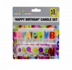 HAPPY BIRTHDAY CANDLE SET