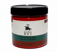 GREEN KNIGHT FINE ACRYLIC COLOURS/ BRIGHT RED