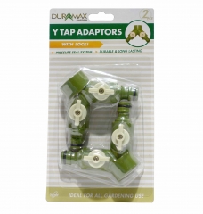 Y TAP ADAPTORS 2 PCE