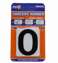 ADHESIVE NUMBER NUMBER 0 TO 9