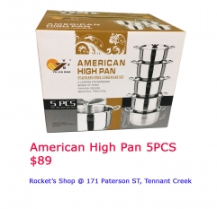 AMERICAN HIGH PAN SET