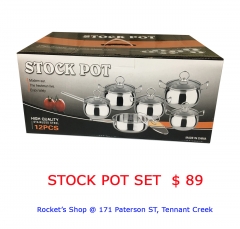 STOCK POT SET