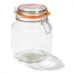 550ml-Clip Lid Glass Jar