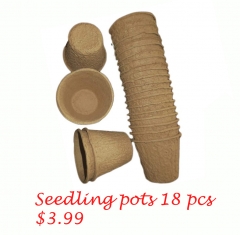 Seedling pots 18 pcs