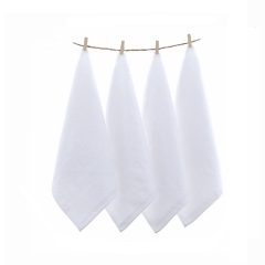 SQUARE WHITE TOWEL 5 PCS