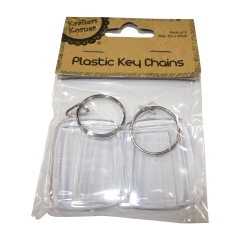 PLASTIC  KEY  CHAINS