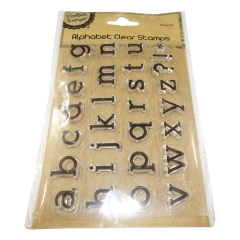 ALPHABET CLEAR STAMPS