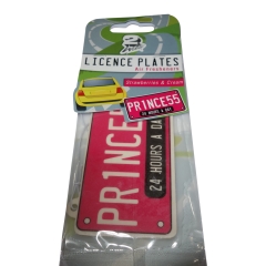 LICENCE PLATES AIR FRESHENERS