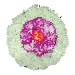 ROUND FUNERAL WREATH /Gerberas