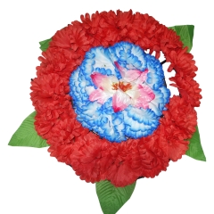 ROUND FUNERAL WREATH /Gerberas