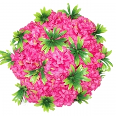 ROUND FUNERAL WREATH /Gerberas