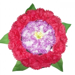 ROUND FUNERAL WREATH /Gerberas