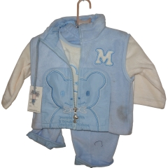 3 PC KIDS FLEECY OUTFIT