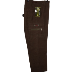 LONG LEG CARGO PANTS WITH ZIPPER