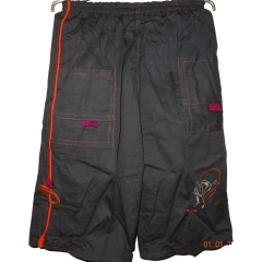 KNEE LENGTH CARGO SHORTS "SKI LOGO"