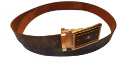 MENS  BELT WITH  SLIP  BUCKLE / PVC